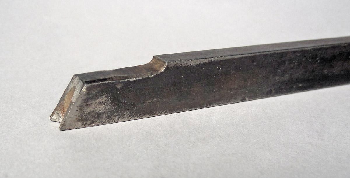 1986.0050.455, Lathe tool, tip 1 angle
