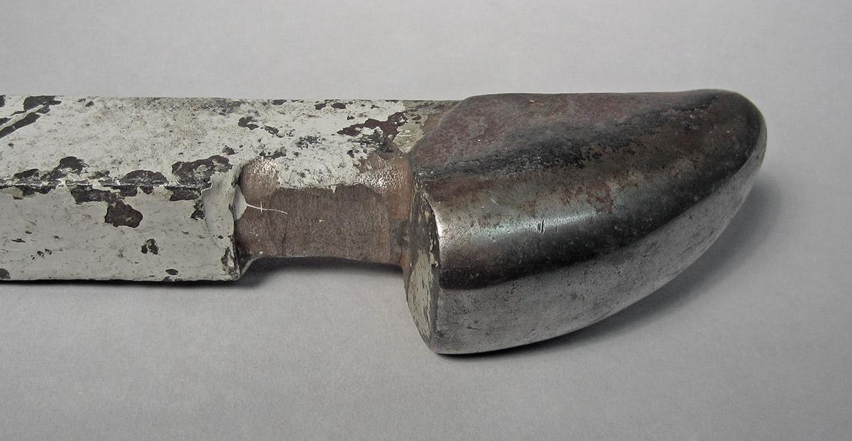 1986.0050.563, Stake, end detail 2