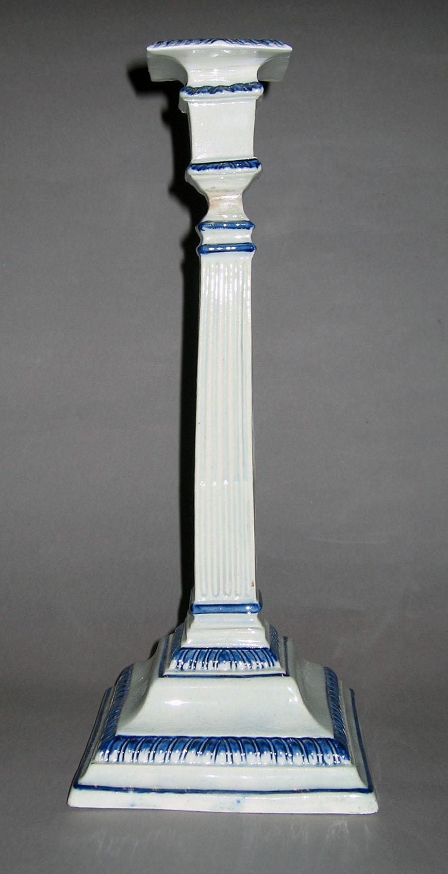 1959.1109.004 Pearlware candlestick