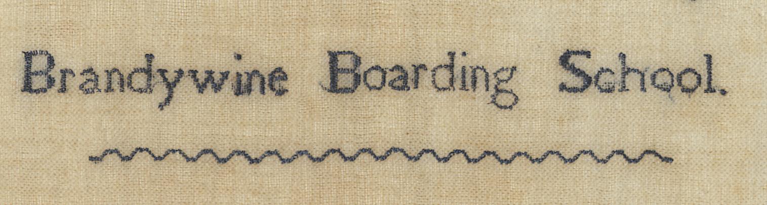 1959.1133 Sampler, Detail 3