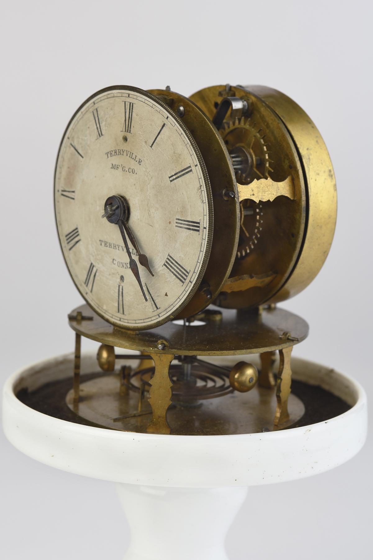 1959.1139 Clock, detail 1