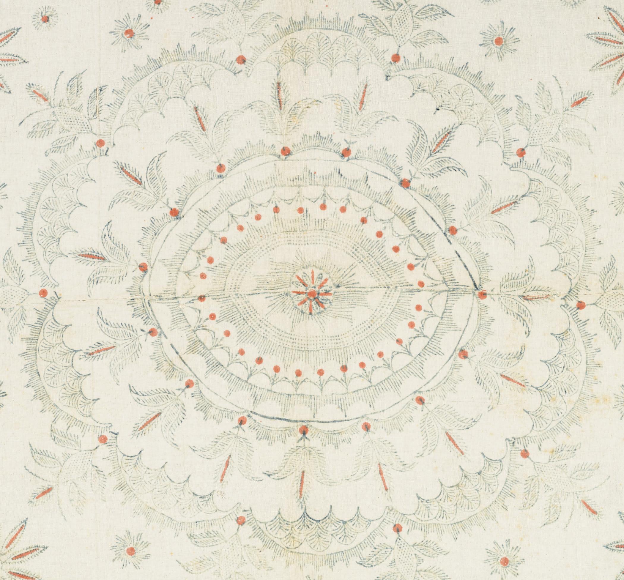 2014.0028 Bedcover, detail 2