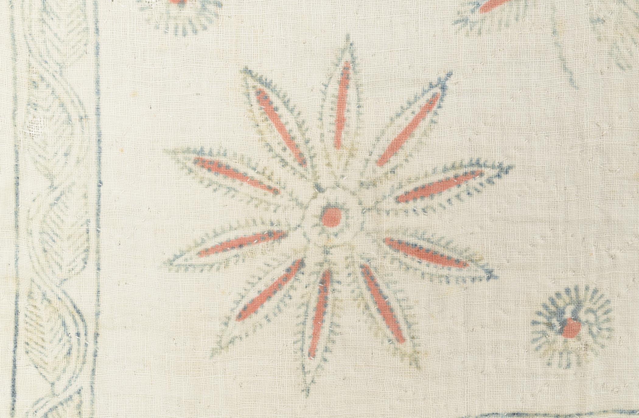 2014.0028 Bedcover, detail 6