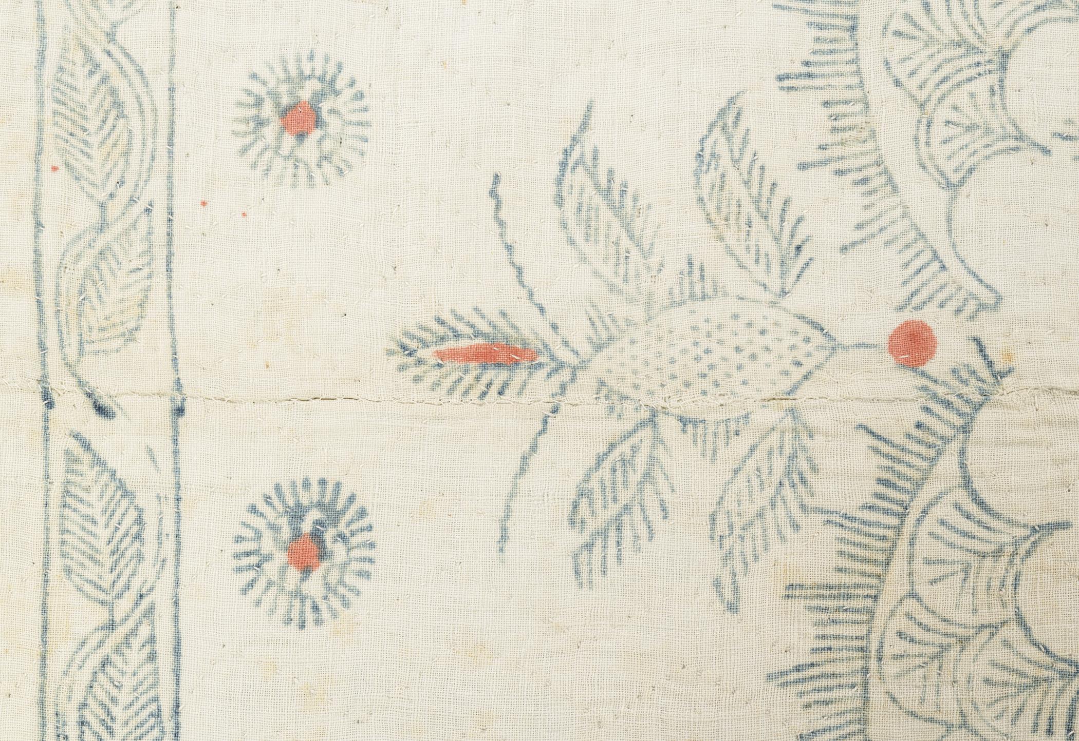 2014.0028 Bedcover, detail 7