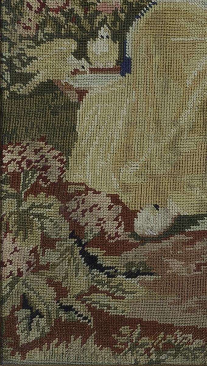 2014.0036 Needlework Picture, Detail 7