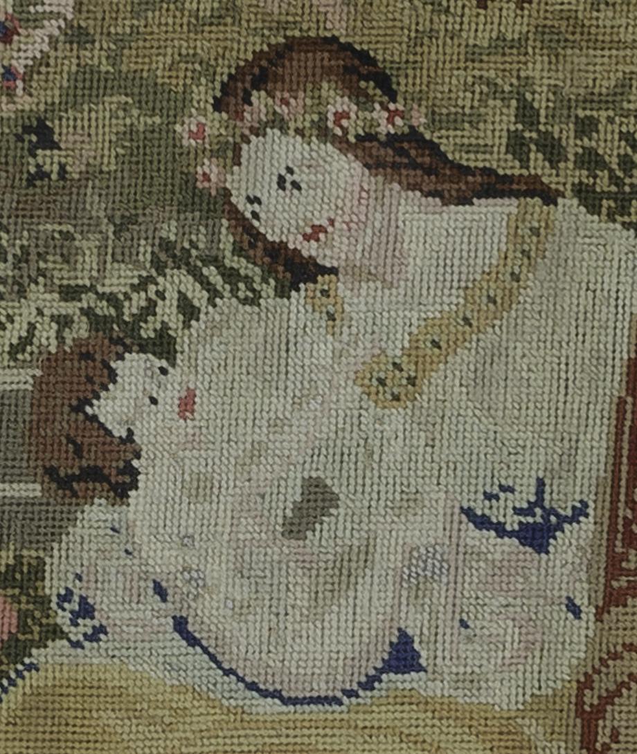 2014.0036 Needlework Picture, Detail 8