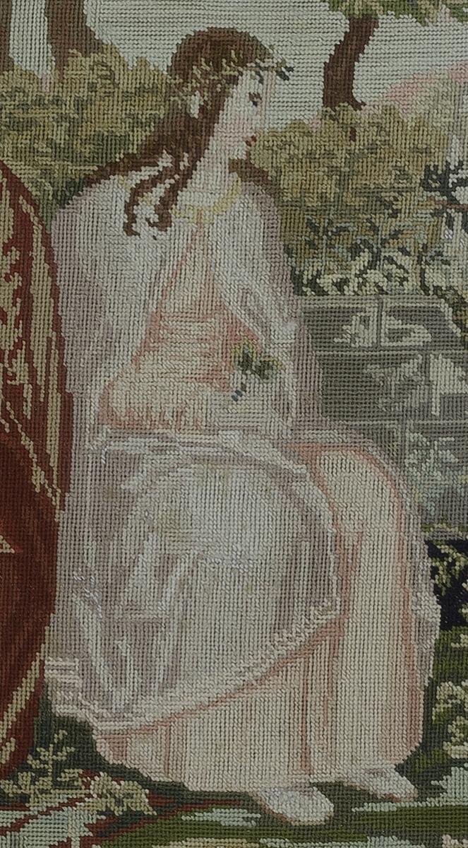 2014.0036 Needlework Picture, Detail 4
