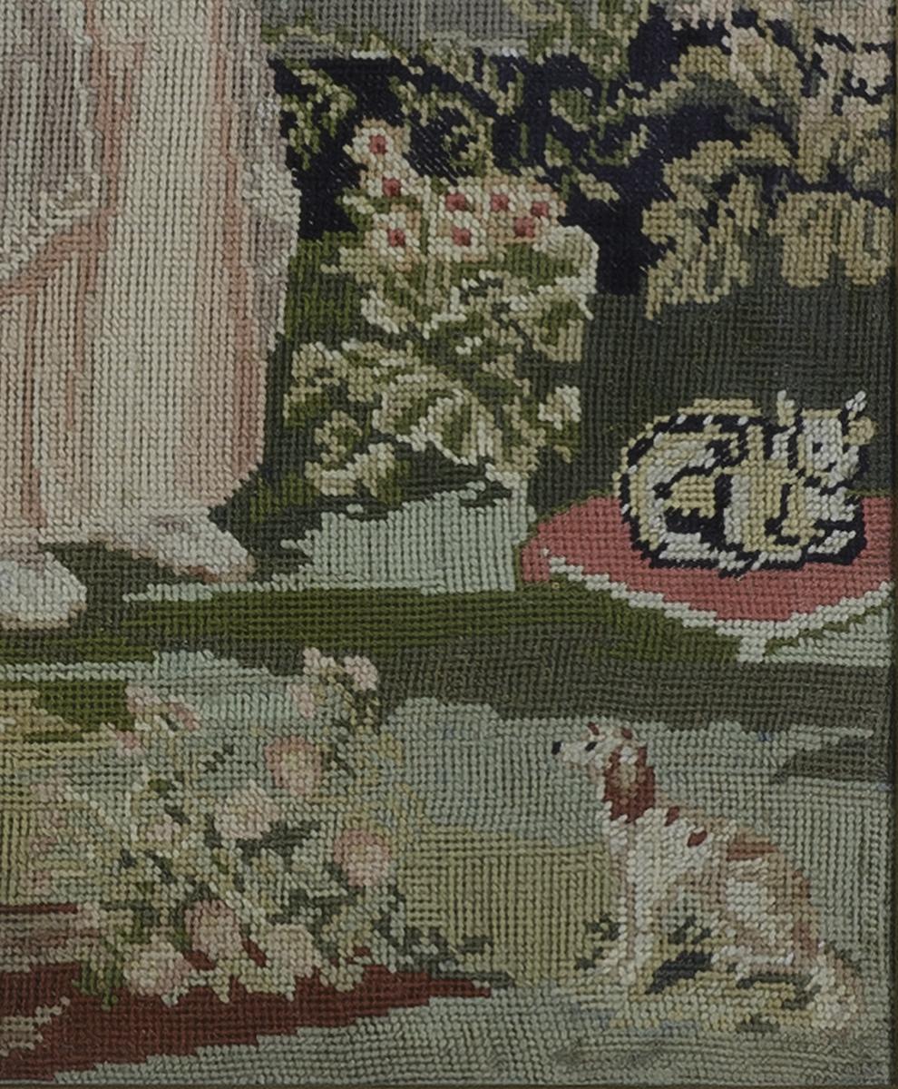 2014.0036 Needlework Picture, Detail 6