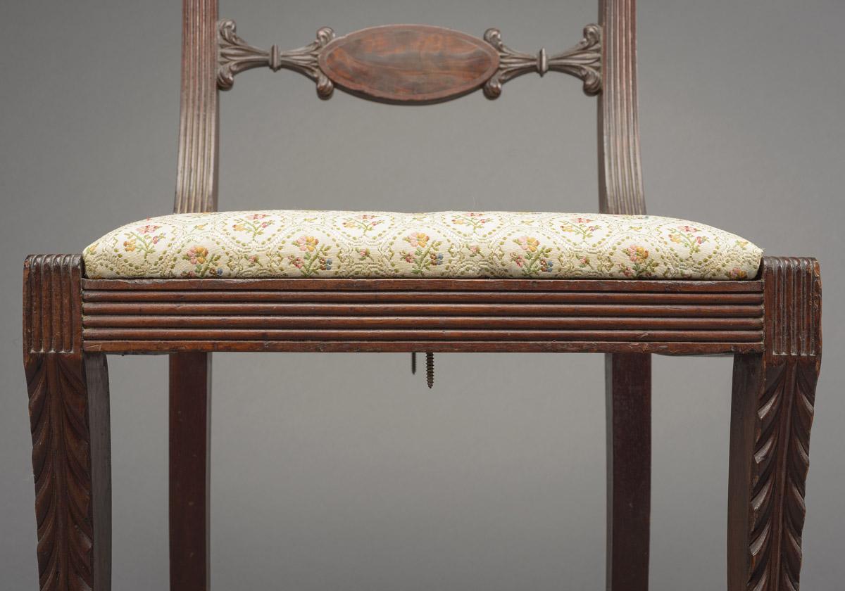 2014.0035.001 A Chair, B Slip seat, detail 2