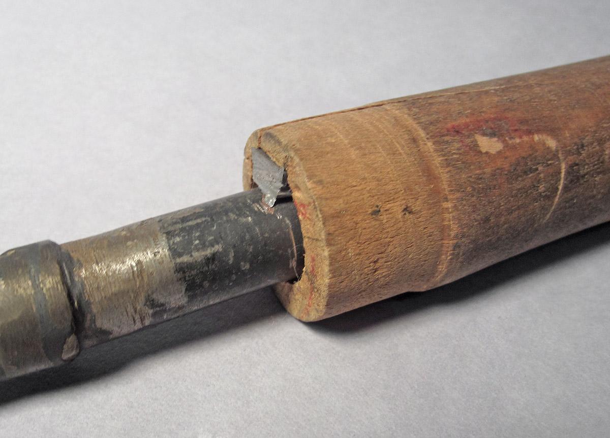 1986.0050.784, Lathe tool, handle front