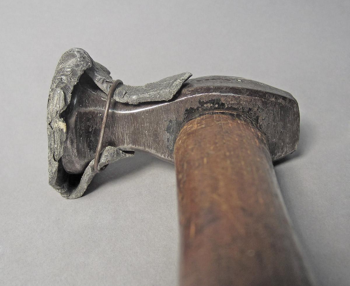 1986.0050.804.013, Hammer, head bottom