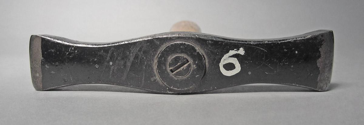 1986.0050.804.015, Hammer, head top