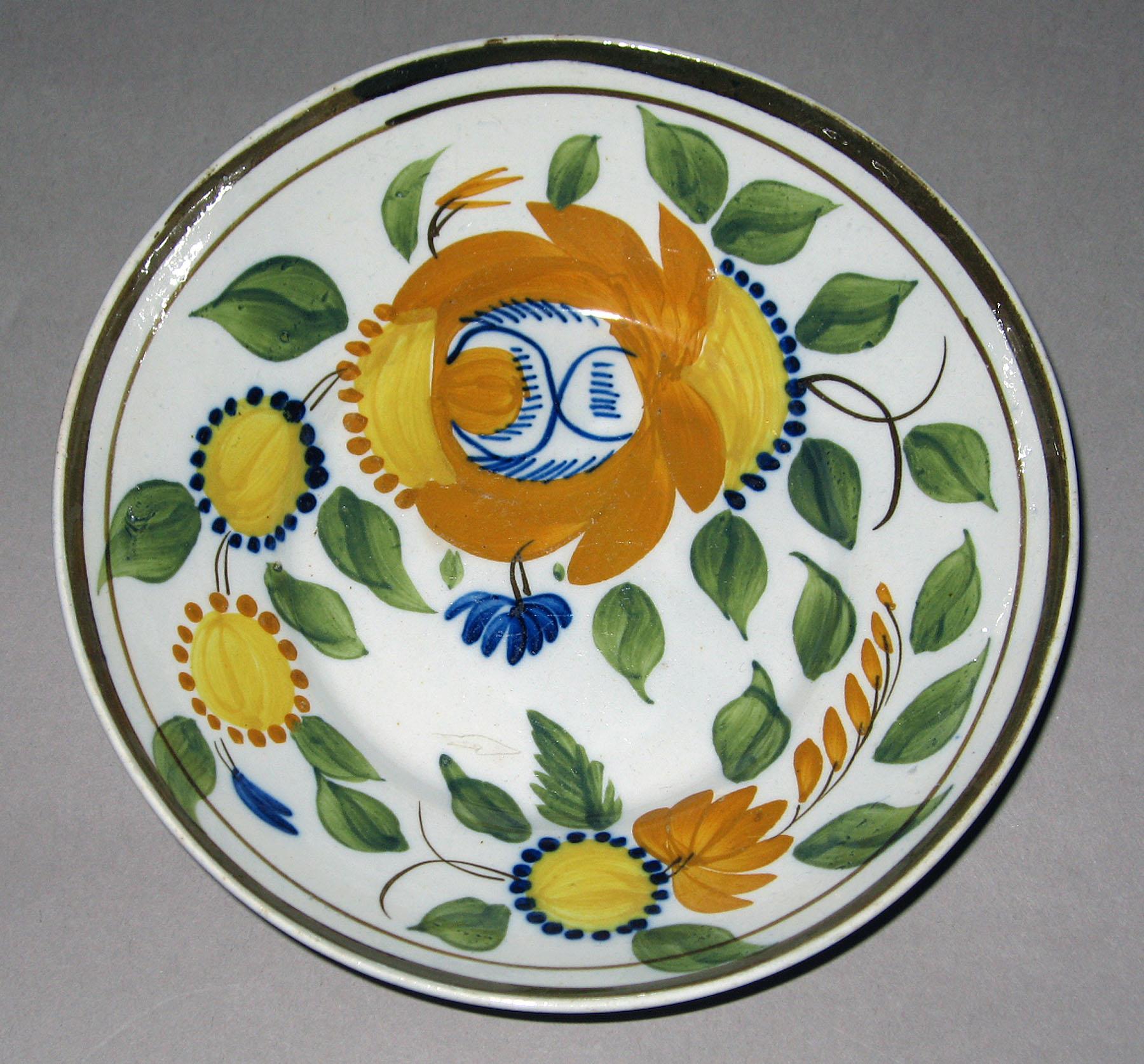 1959.1164 B Pearlware saucer