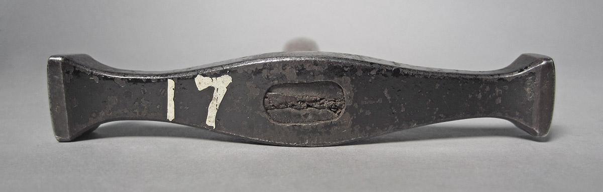 1986.0050.813.001.018, Hammer, head top