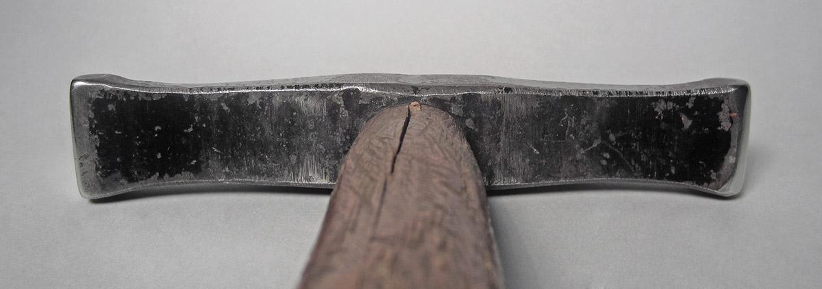 1986.0050.813.001.029, Hammer, head bottom