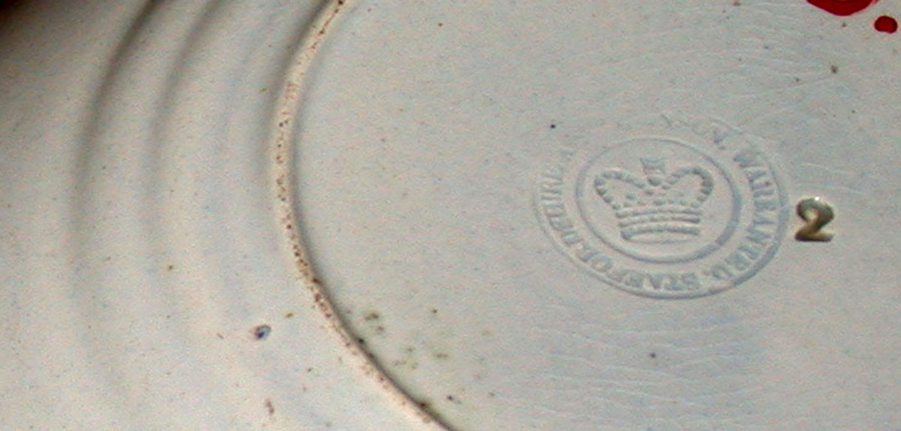 1959.1167 Stevenson pearlware saucer (mark)