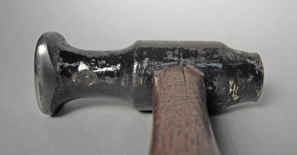1986.0050.813.001.033 , Hammer, head bottom