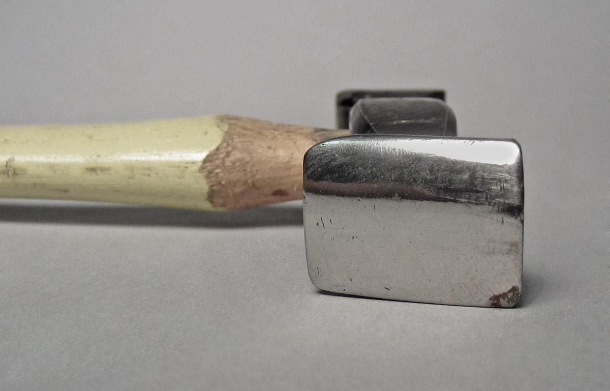 1986.0050.813.001.043, Hammer, head side 1
