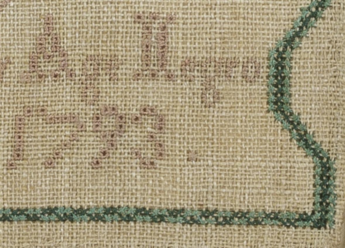 2014.0033 A Sampler, detail 4