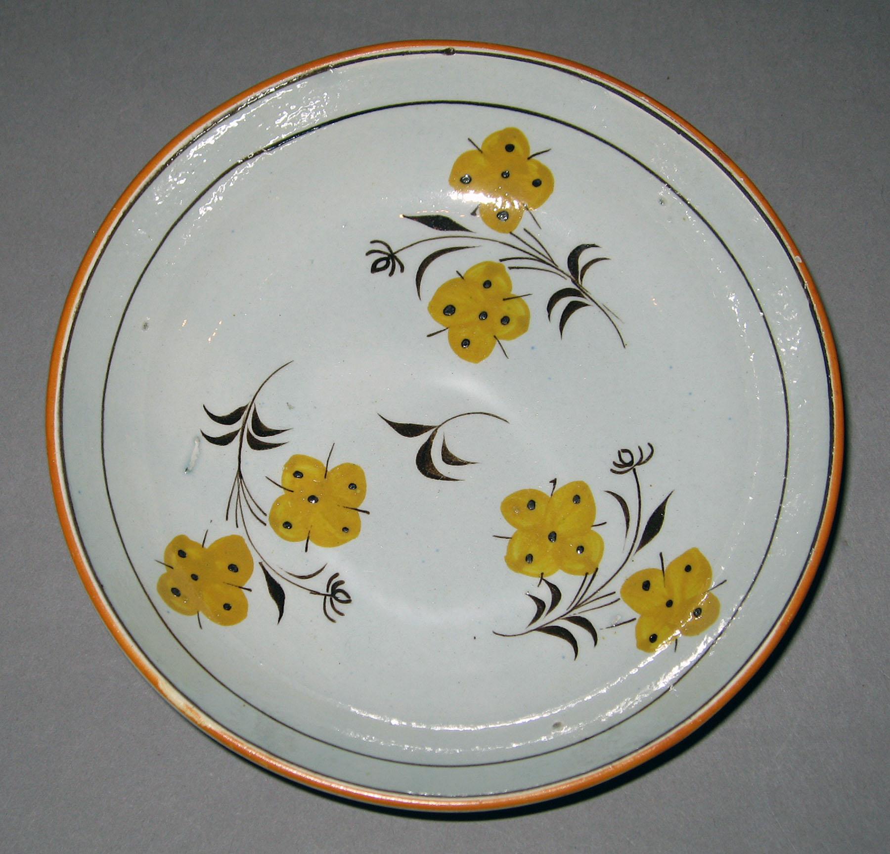 1959.1173 B Pearlware saucer