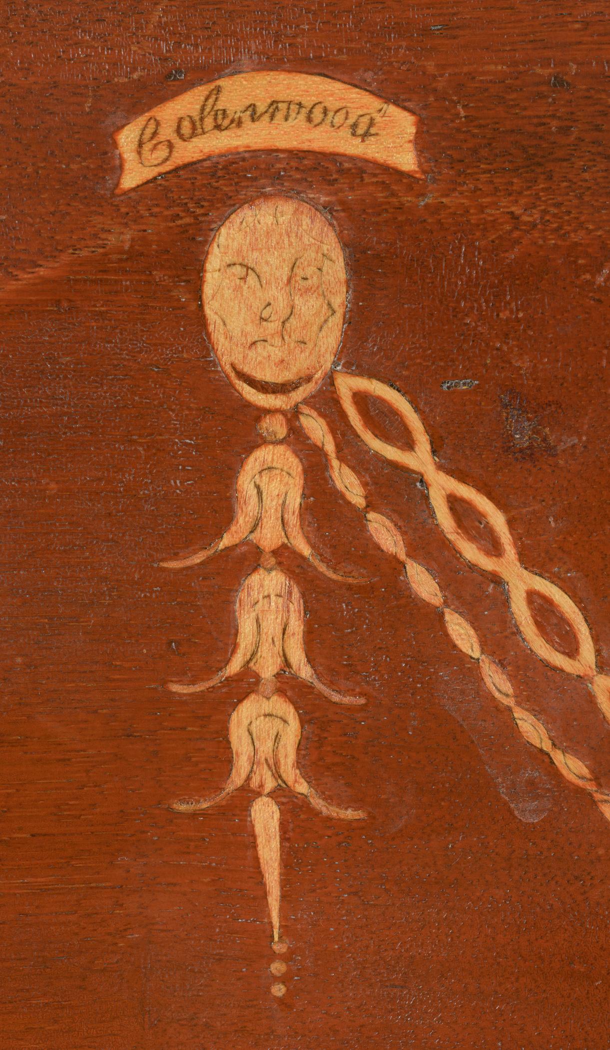 2015.0002 Chest of drawers, detail 3
