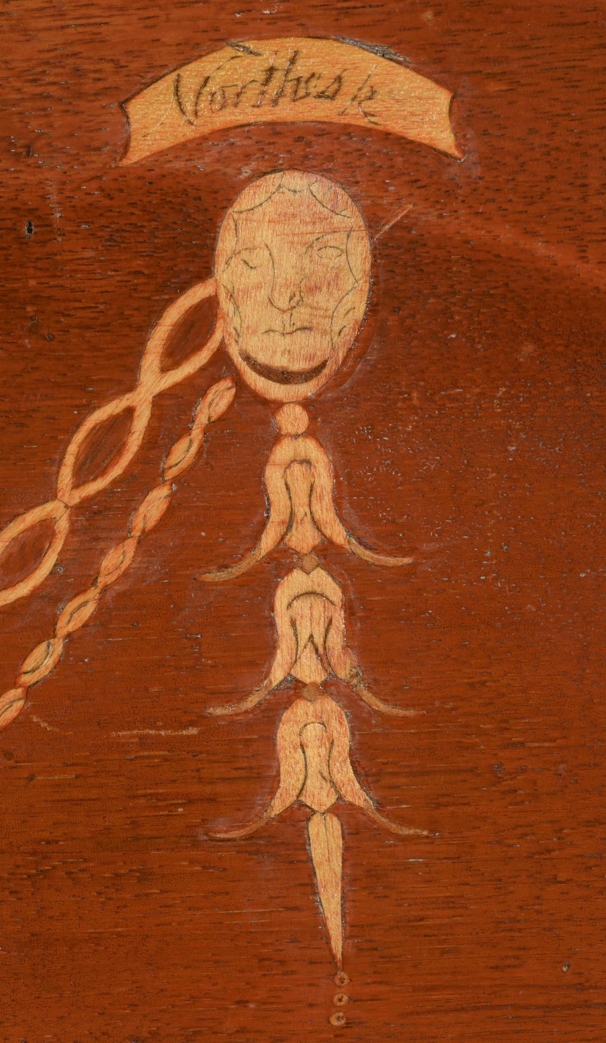 2015.0002 Chest of drawers, detail 4