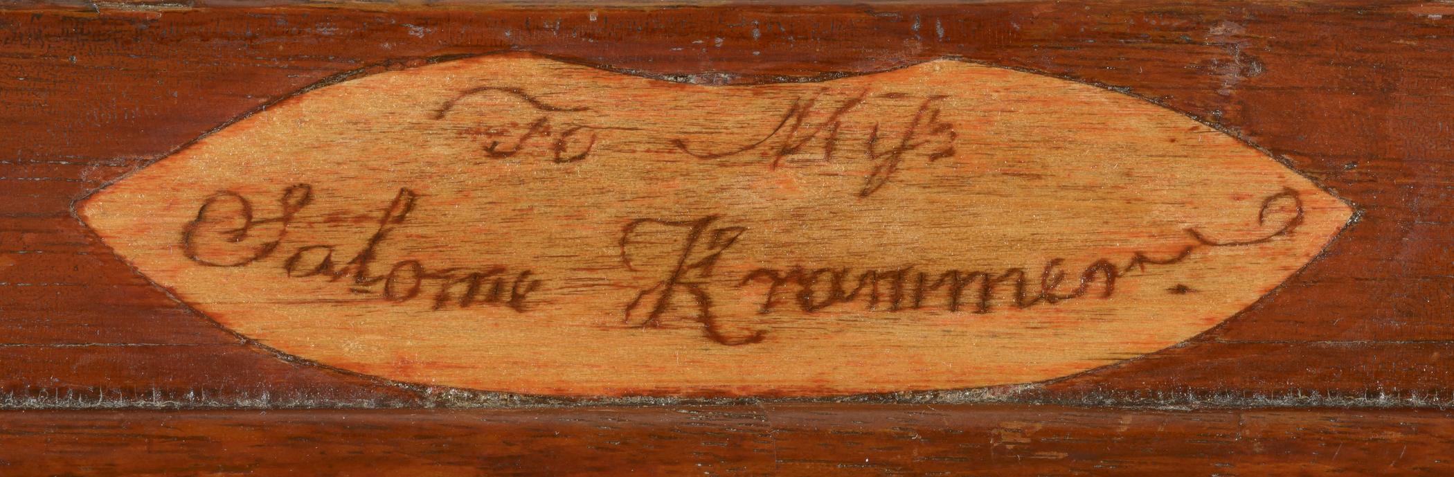 2015.0002 Chest of drawers, detail 5