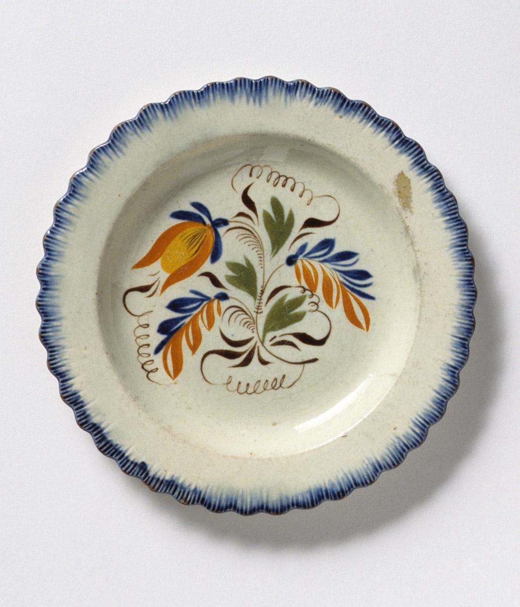 1959.1184 Pearlware plate