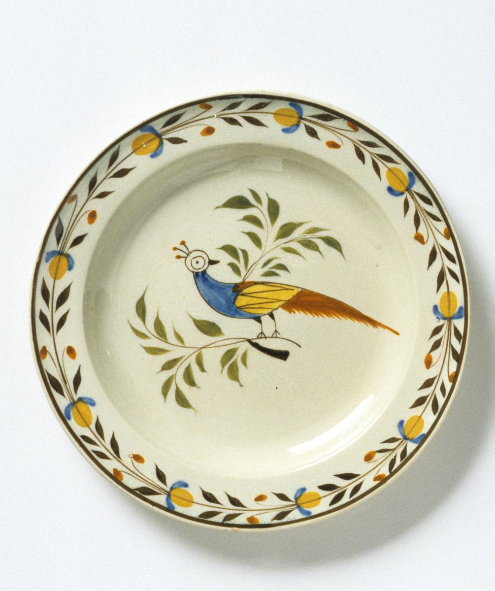 1959.1185 Pearlware plate