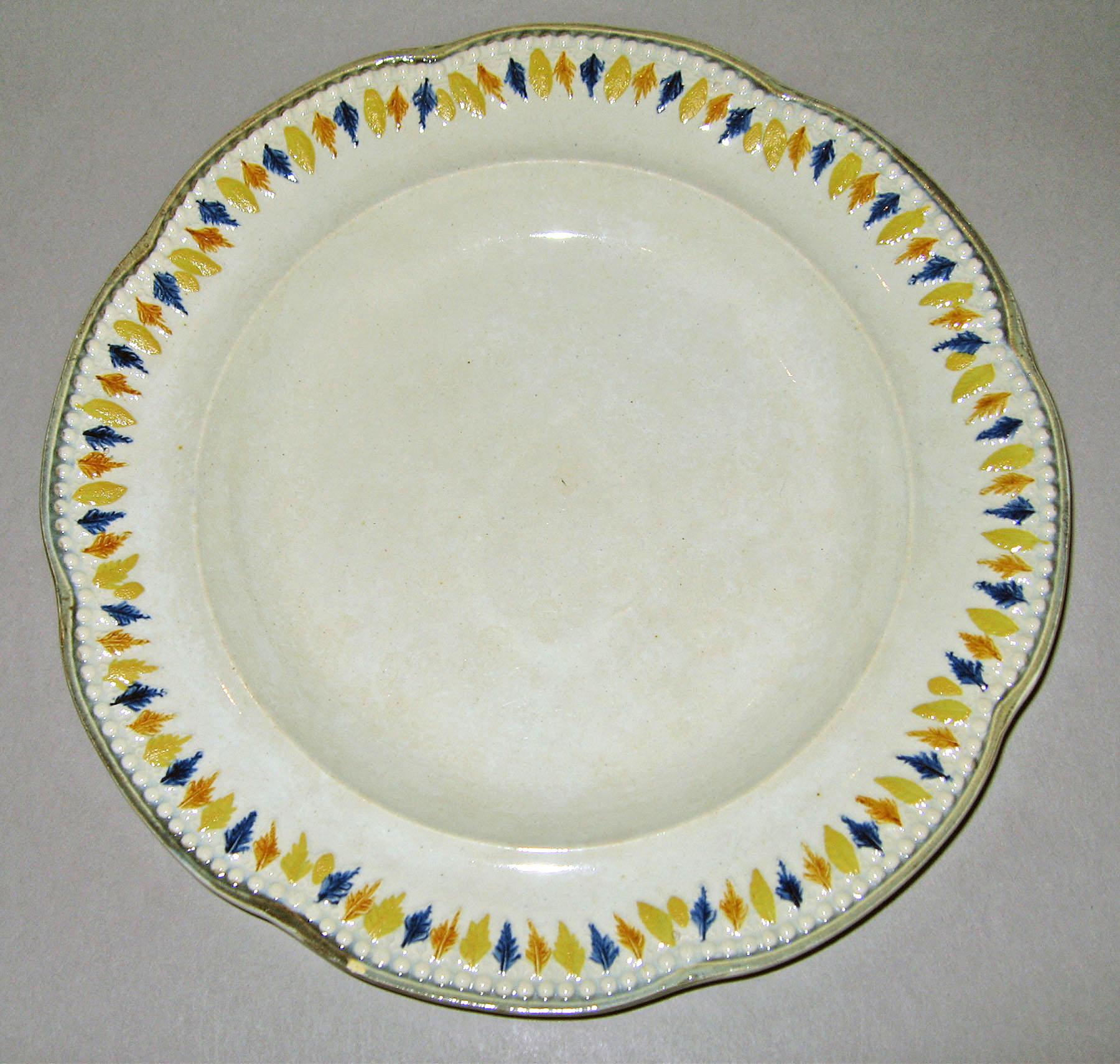 1959.1187 Pearlware plate