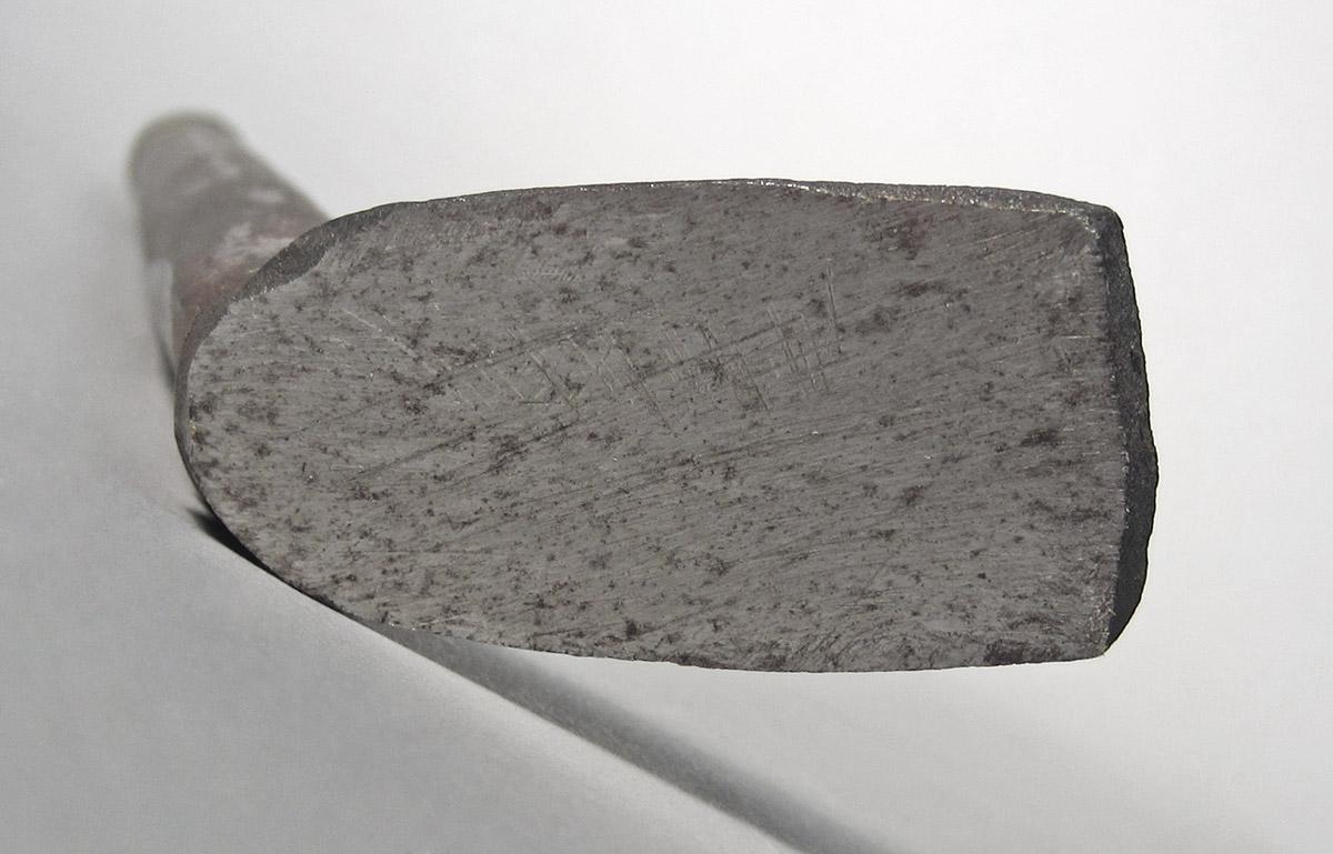 1986.0050.706, Shaping tool, end detail