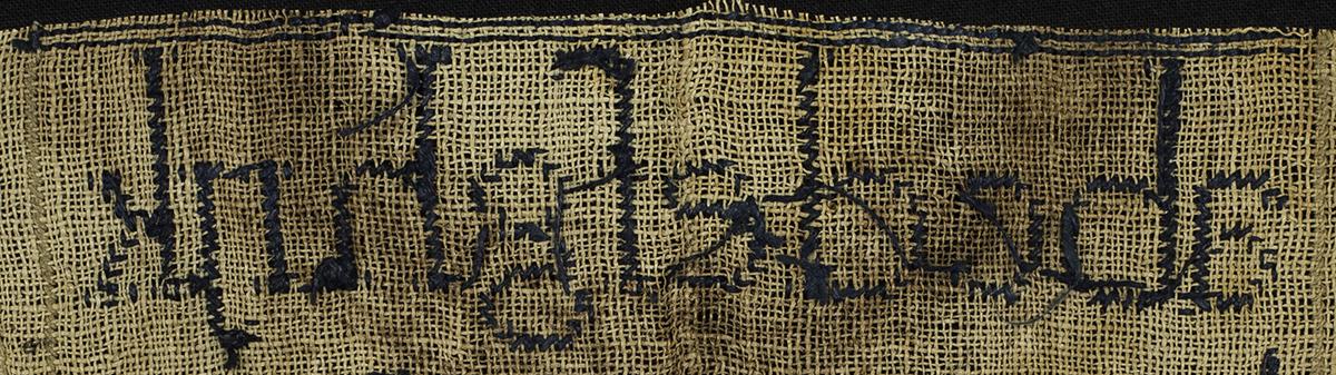 2015.0009.027 Sampler, Verso Detail