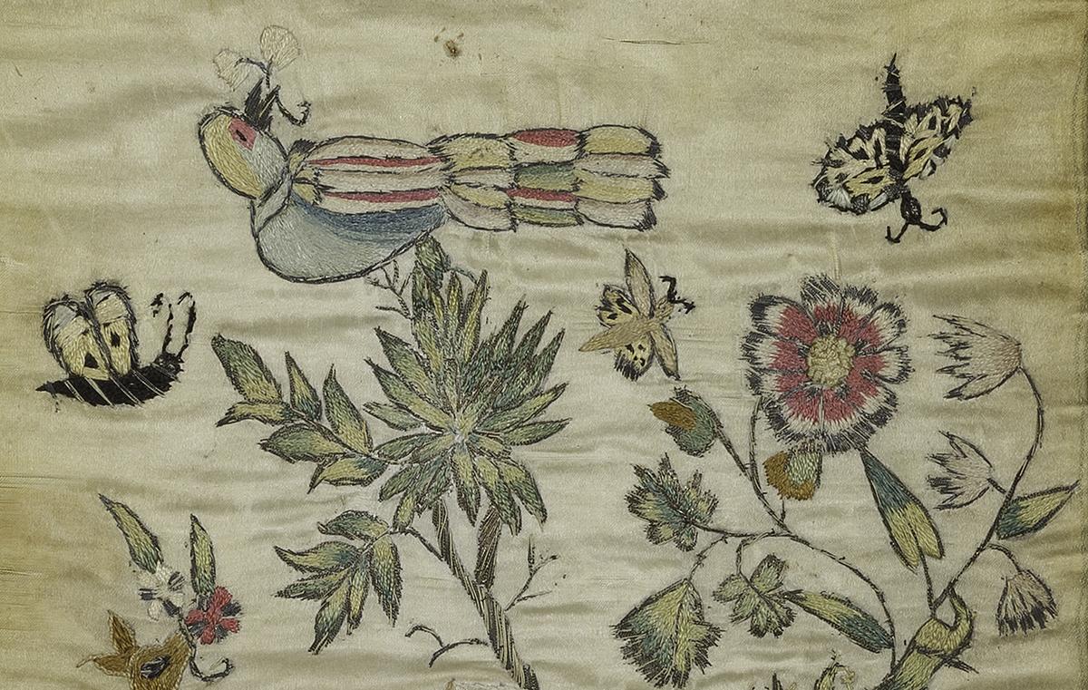 2014.0045.002 A Needlework Picture, Detail