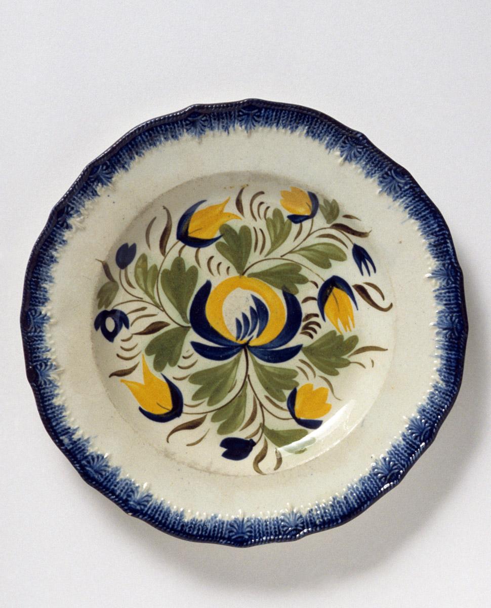 1959.1216 Pearlware plate