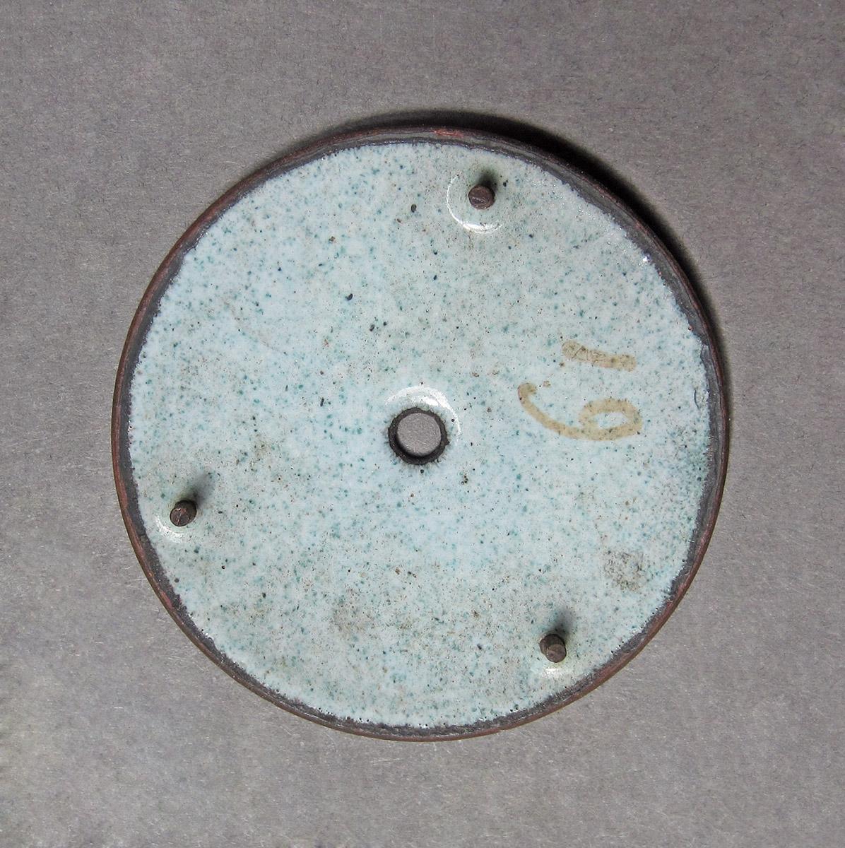 1969.9047, Clock movement, face detail 2