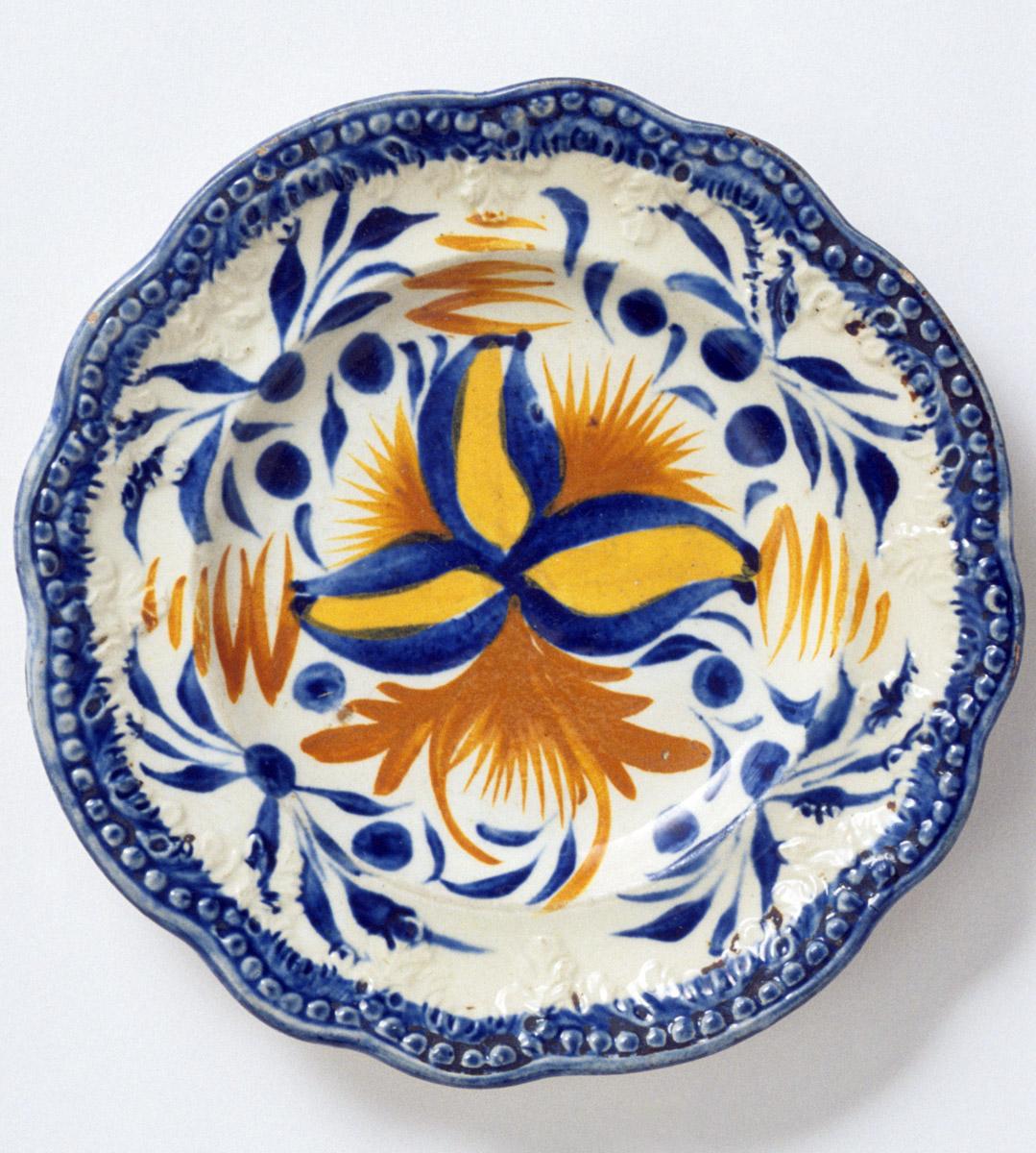 1959.1230 Pearlware plate