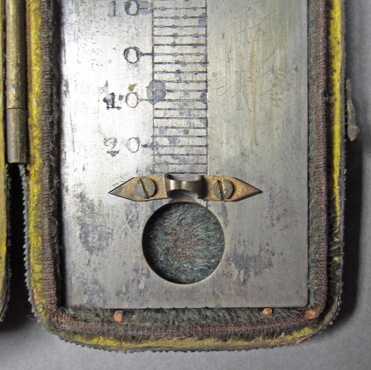 1969.9069, Thermometer case, bracket