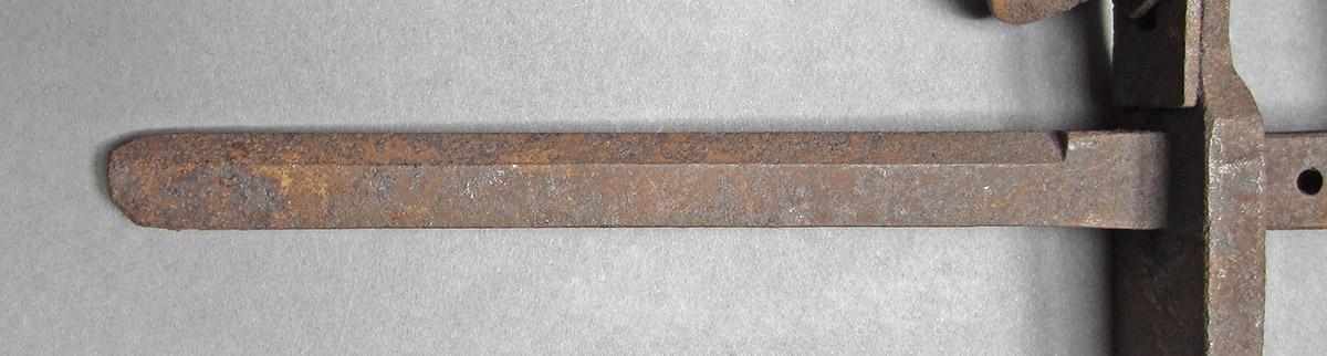 1969.9105, Lathe tool, end 1