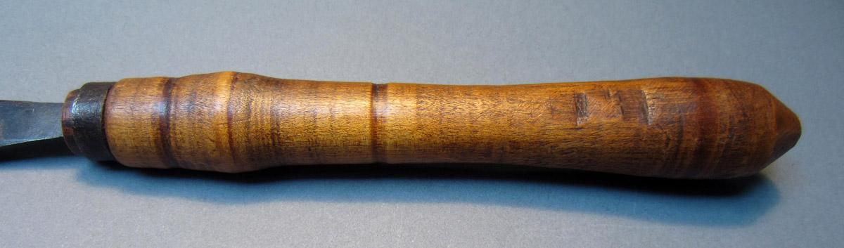 1969.9123 Chisel, Handle detail