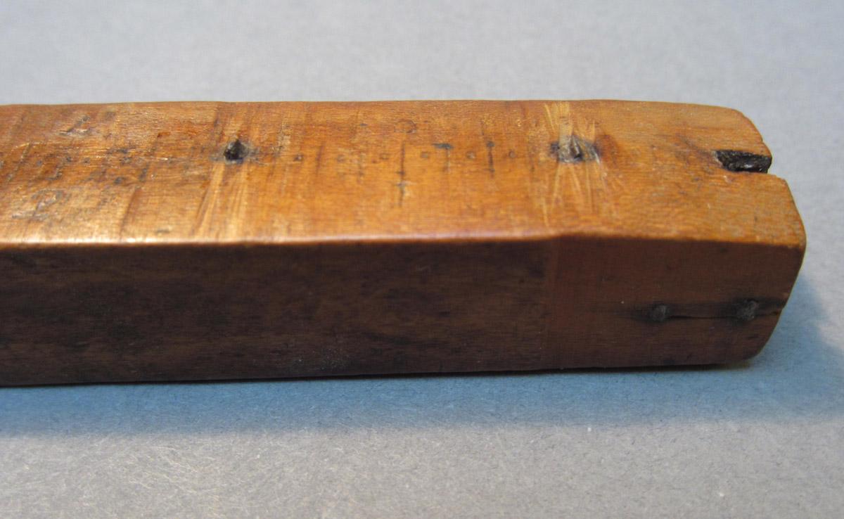1969.9130 Marking gauge, Ruler 2