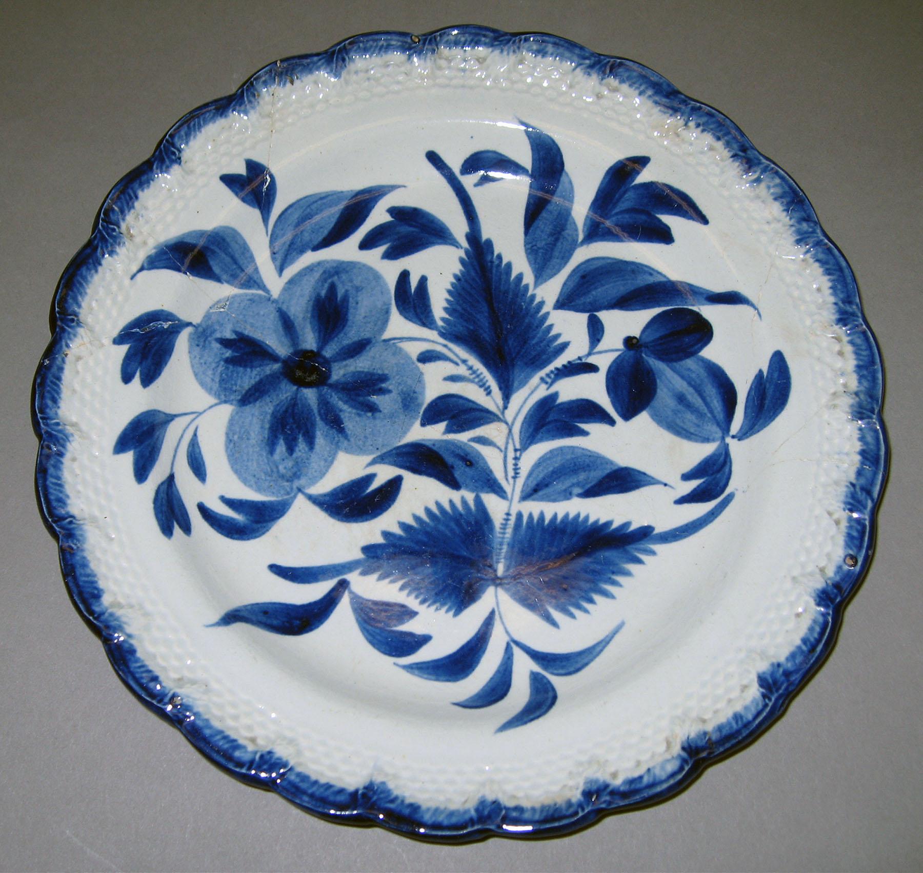 1959.1239 Pearlware plate