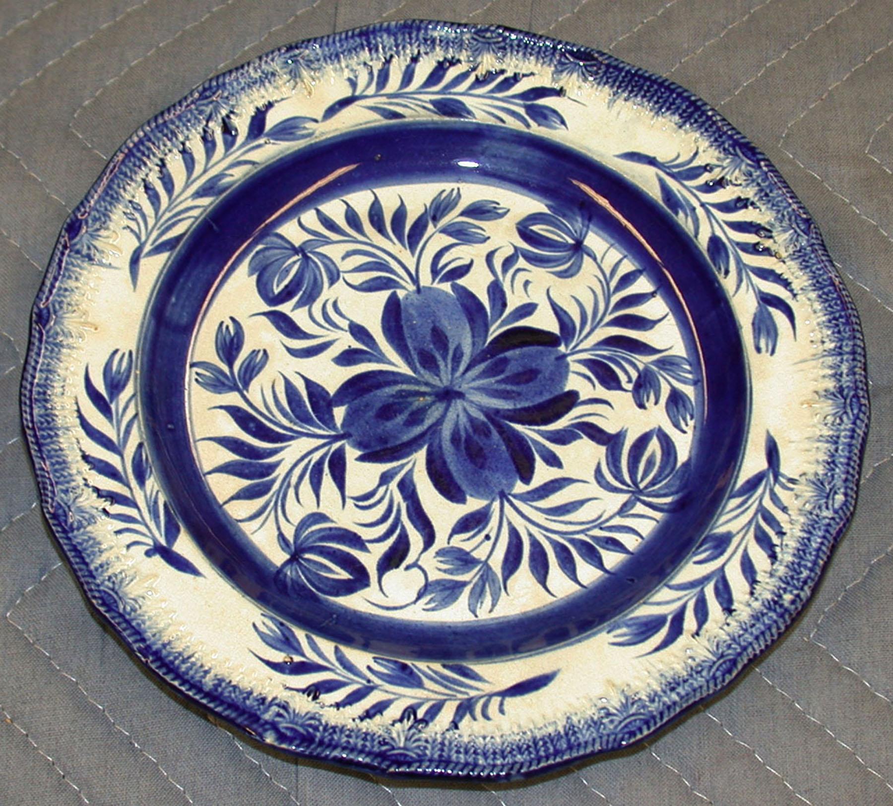 1959.1243 Pearlware plate