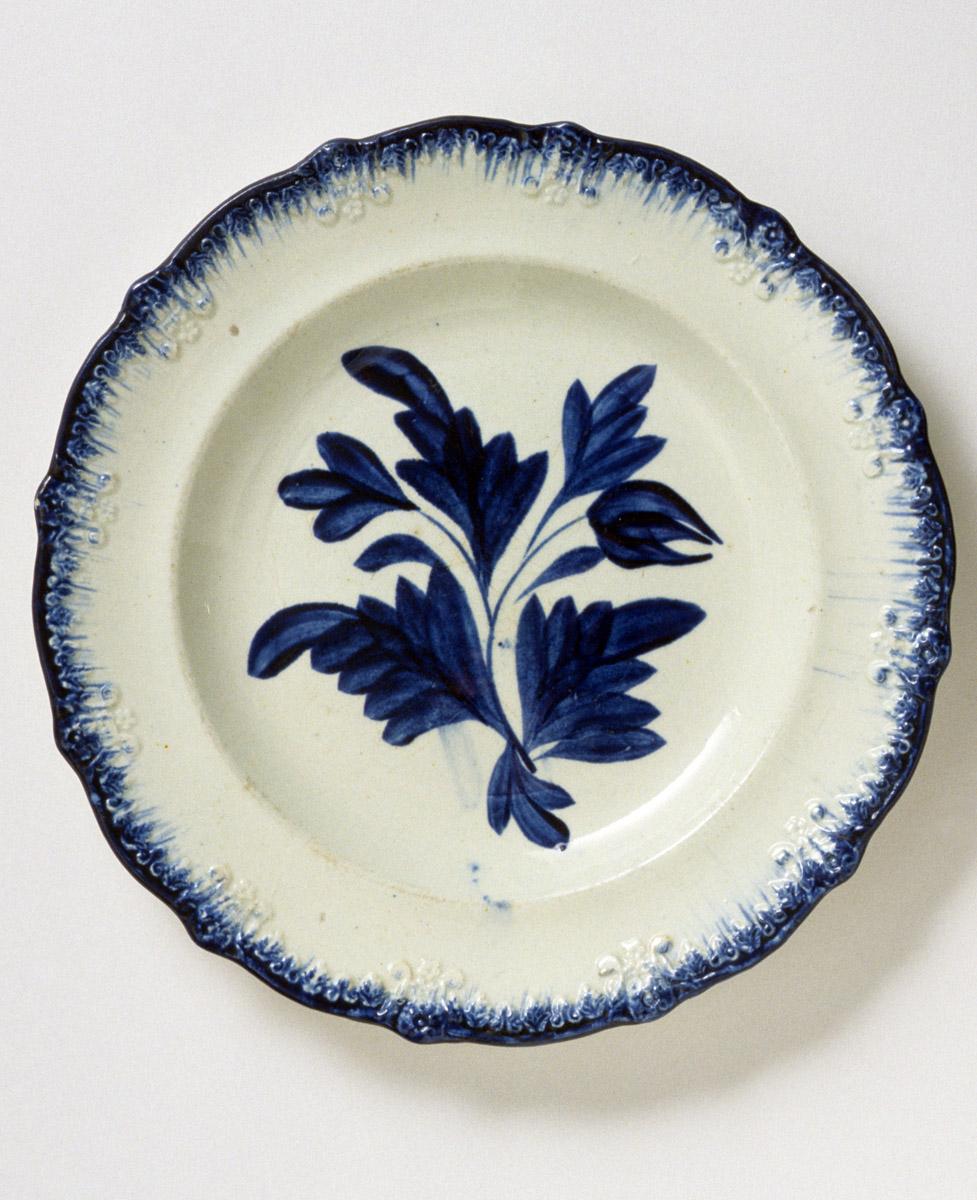 1959.1258 Pearlware plate