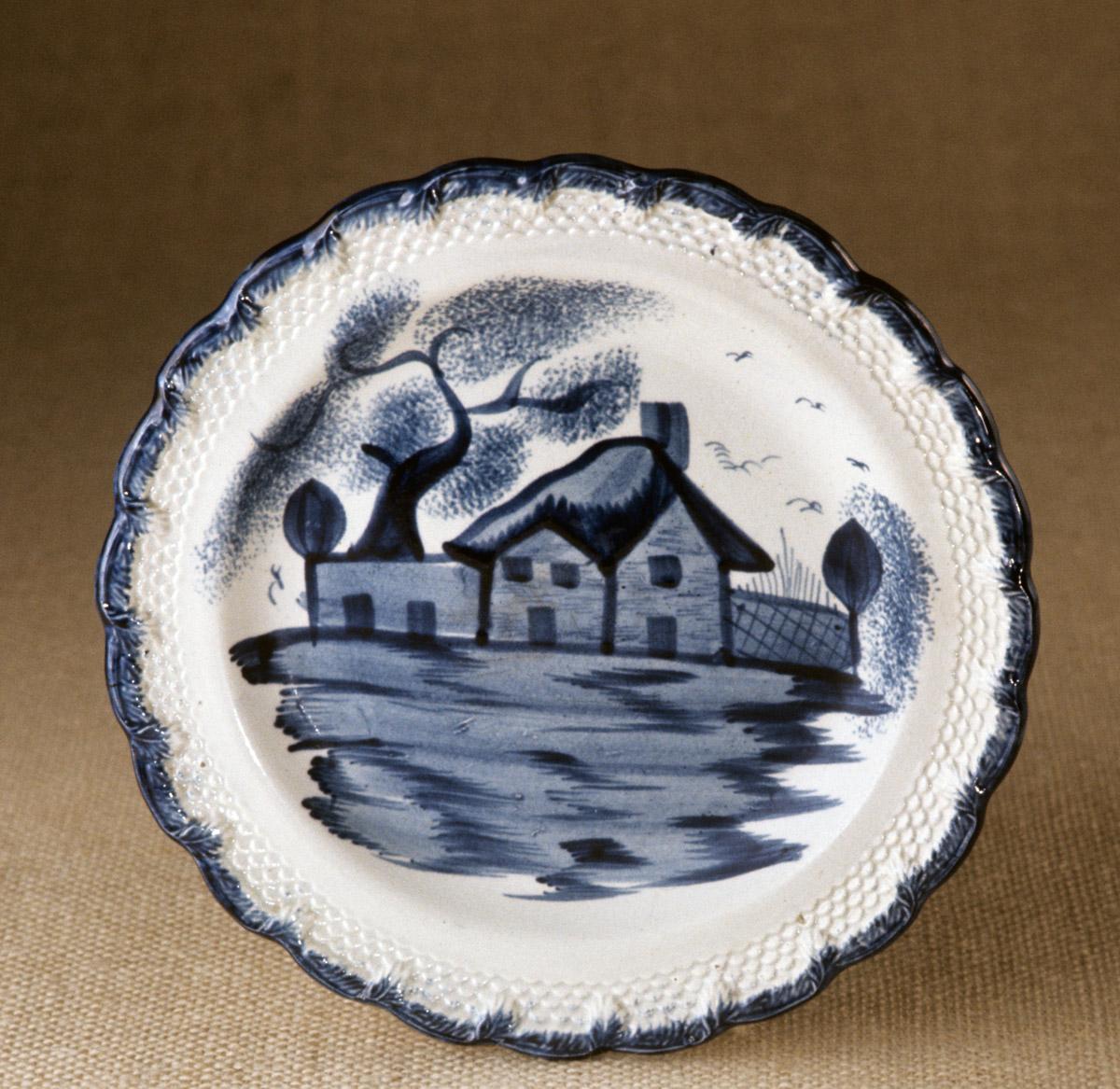 1959.1260 Pearlware plate