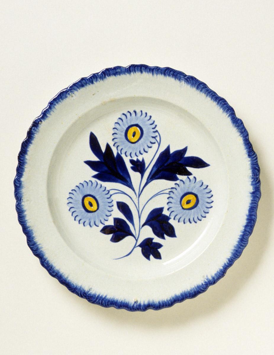 1959.1261 Pearlware plate