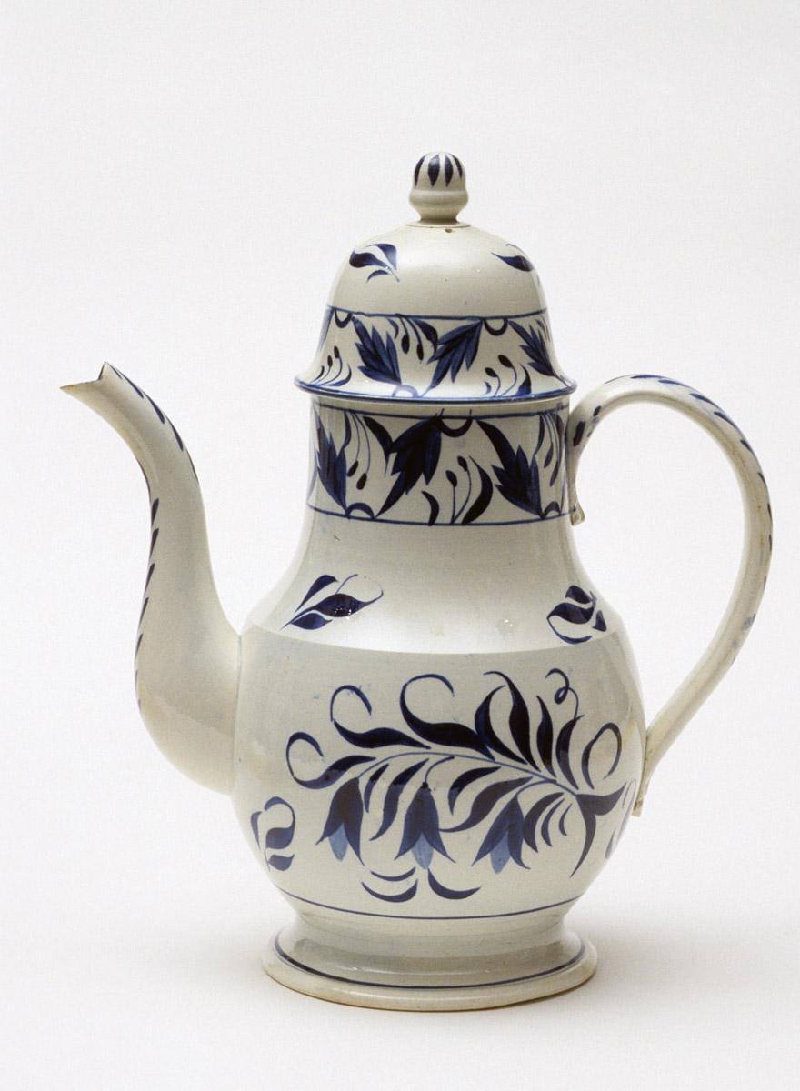 1959.1271 Pearlware teapot