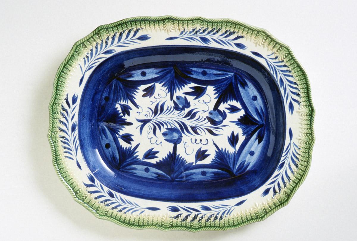 1959.1285 Pearlware dish