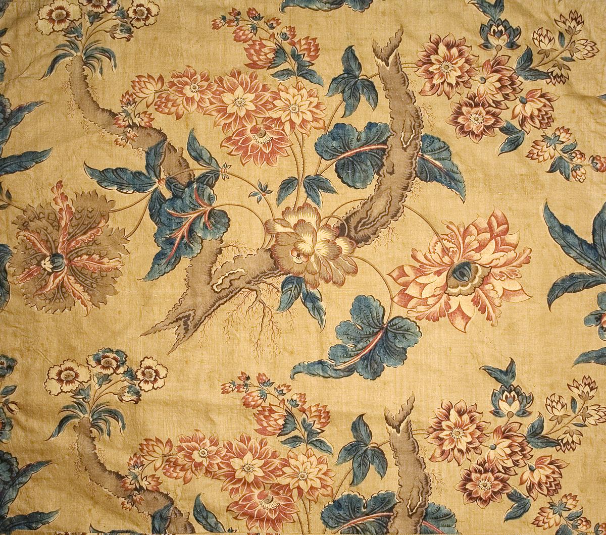 T230 textile, printed design repeat
