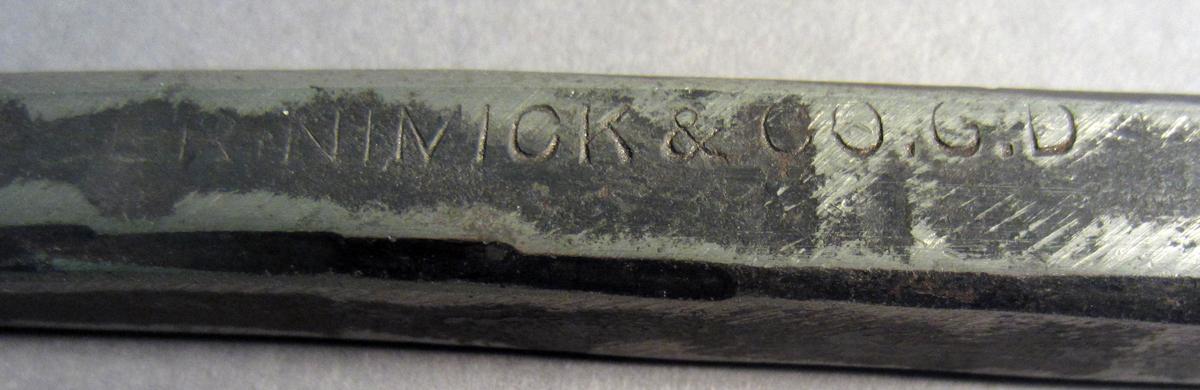 1986.0050.995 Shaping tool, Mark