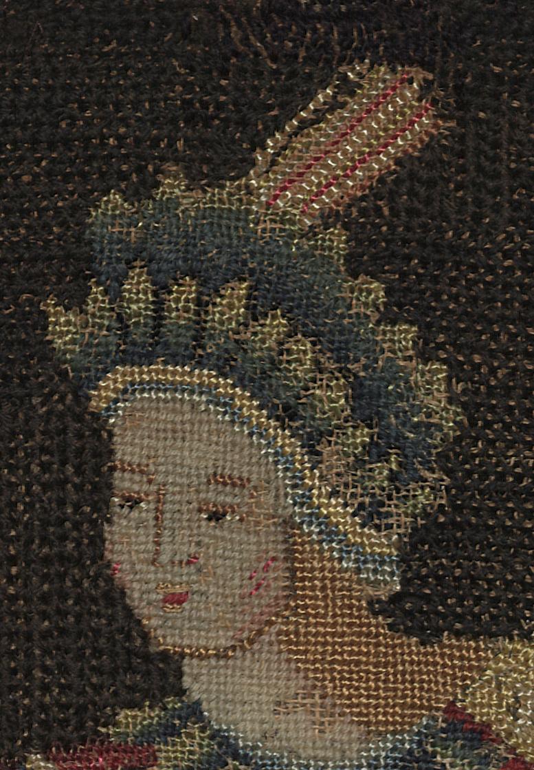 1953.0173.012 Needlework Picture, Detail 5